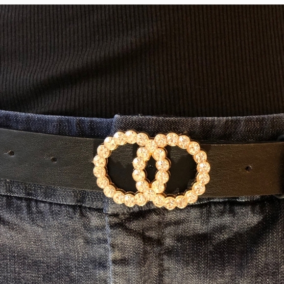 DOUBLE 0 CRYSTAL BELT - Picture 3 of 5